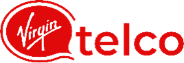 Logo Virgin telco - Lucía Olivares